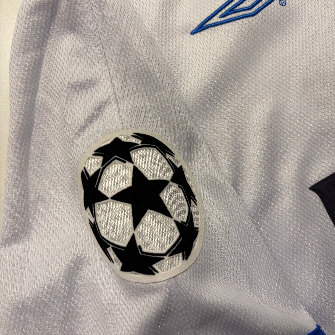 [2XL] 엄브로 03-05 첼시 FC 화이트 유니폼 반팔 D396 상품이미지4
