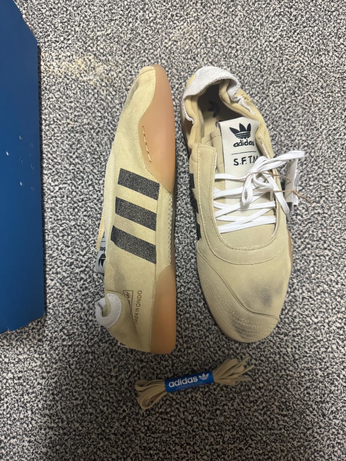 아디다스 x 송 포 더 뮤트 태권도 메이 베이지 상품이미지2