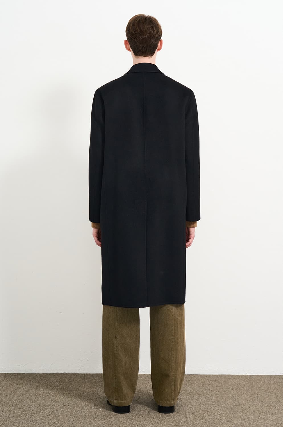 <새상품>타임옴므 24FW 캐시미어 블렌드 메인 싱글코트 105 상품이미지2