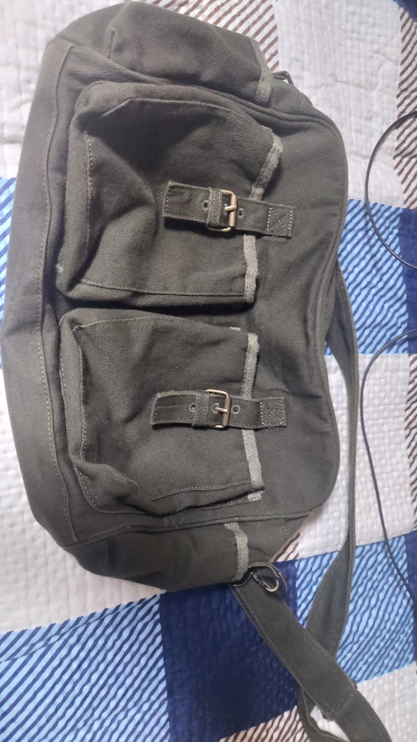 [24aw]퍼렌 메일백 올리브 상품이미지2