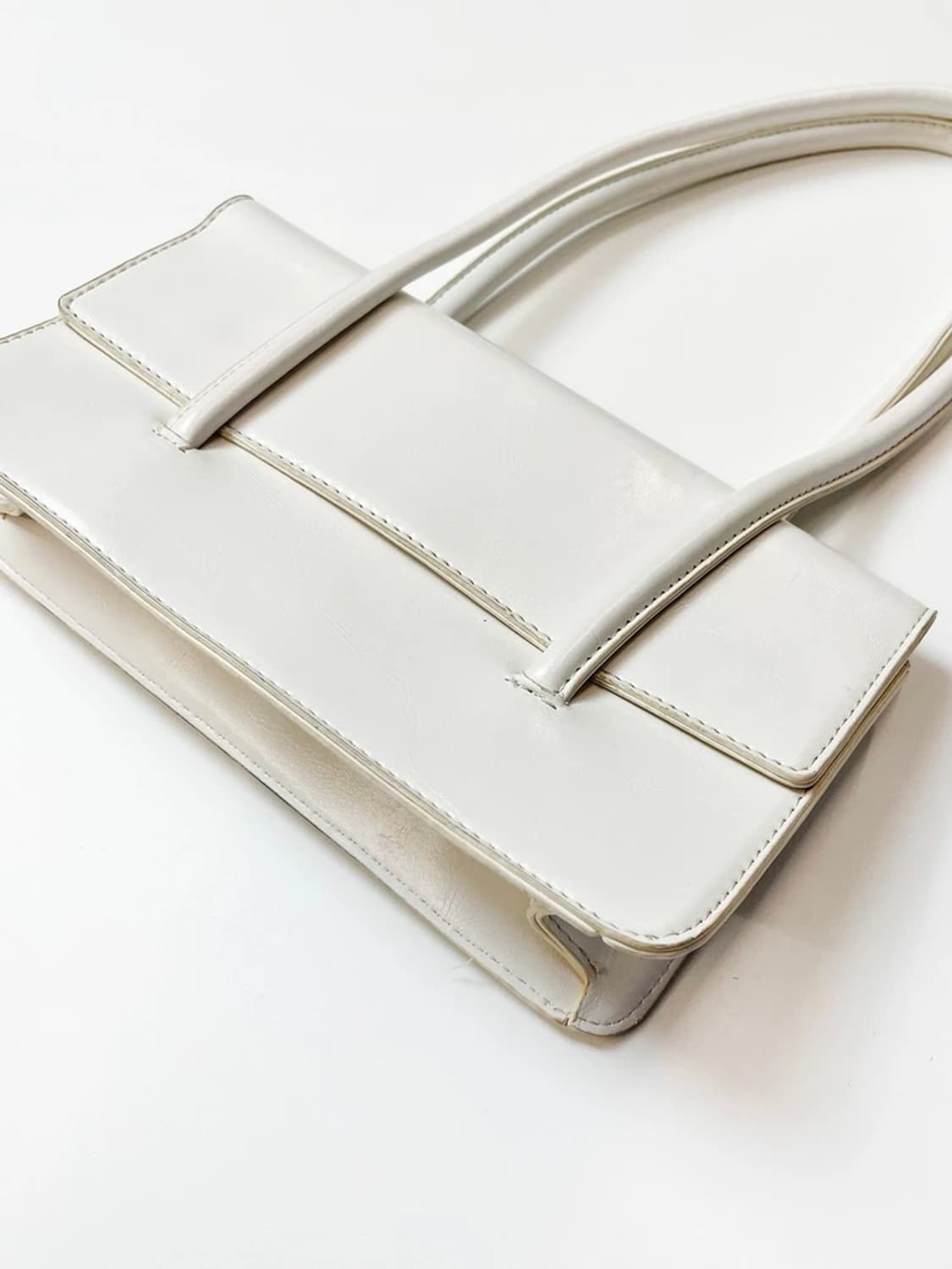 Selected 비건 가죽 미니멀리즘 숄더백 A1592 상품이미지3