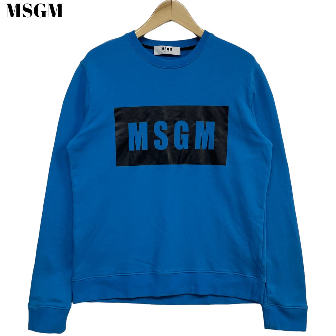 MSGM Box Logo Sweatshirt 상품이미지1