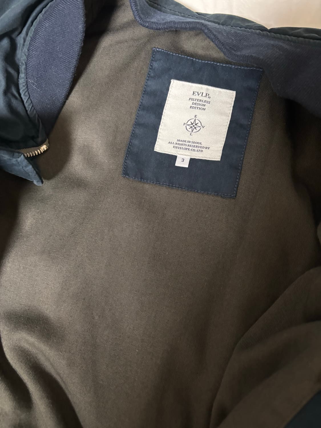 3 엔벨로프 팝업 마원 ma-1 네이비 상품이미지2