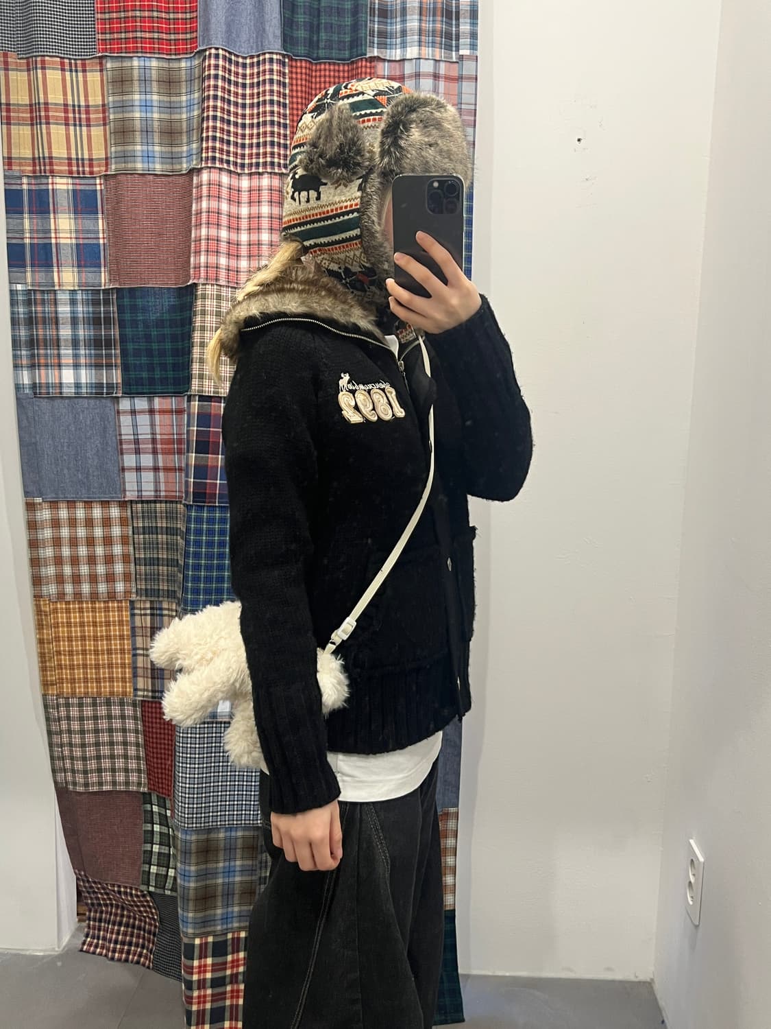 아베크롬비 니트 퍼 집업 상품이미지4