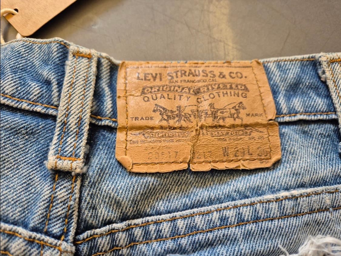 80s Levi’s 517 오렌지탭 부츠컷 데님팬츠 상품이미지5