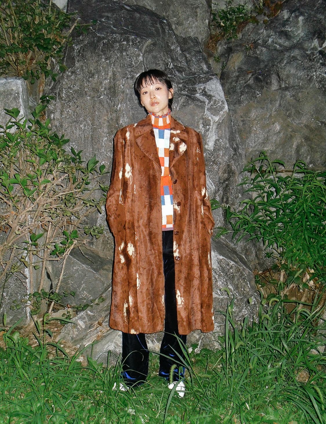 Leopard fur coat 상품이미지1