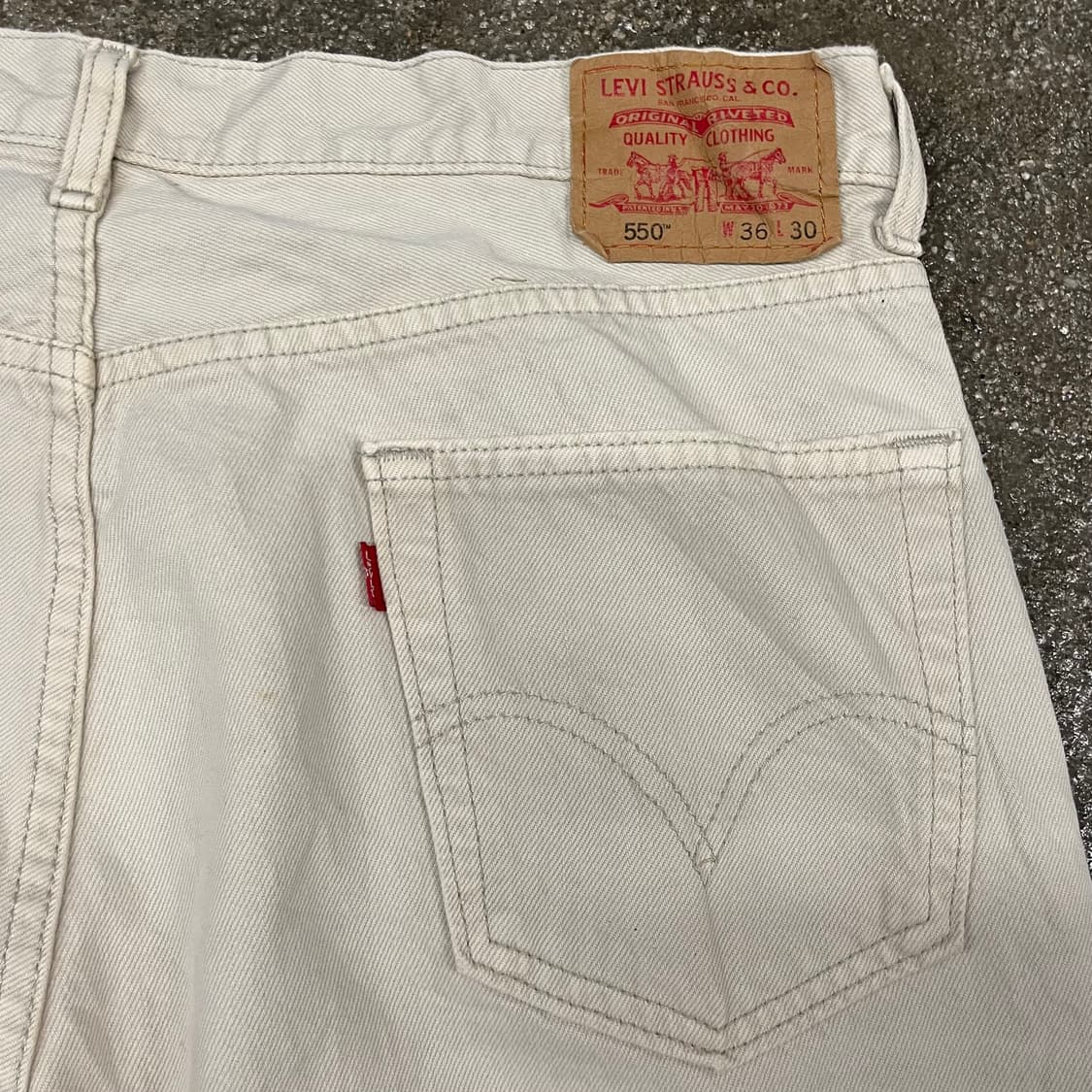 00s Levis550 데님 팬츠 (36”) 상품이미지3