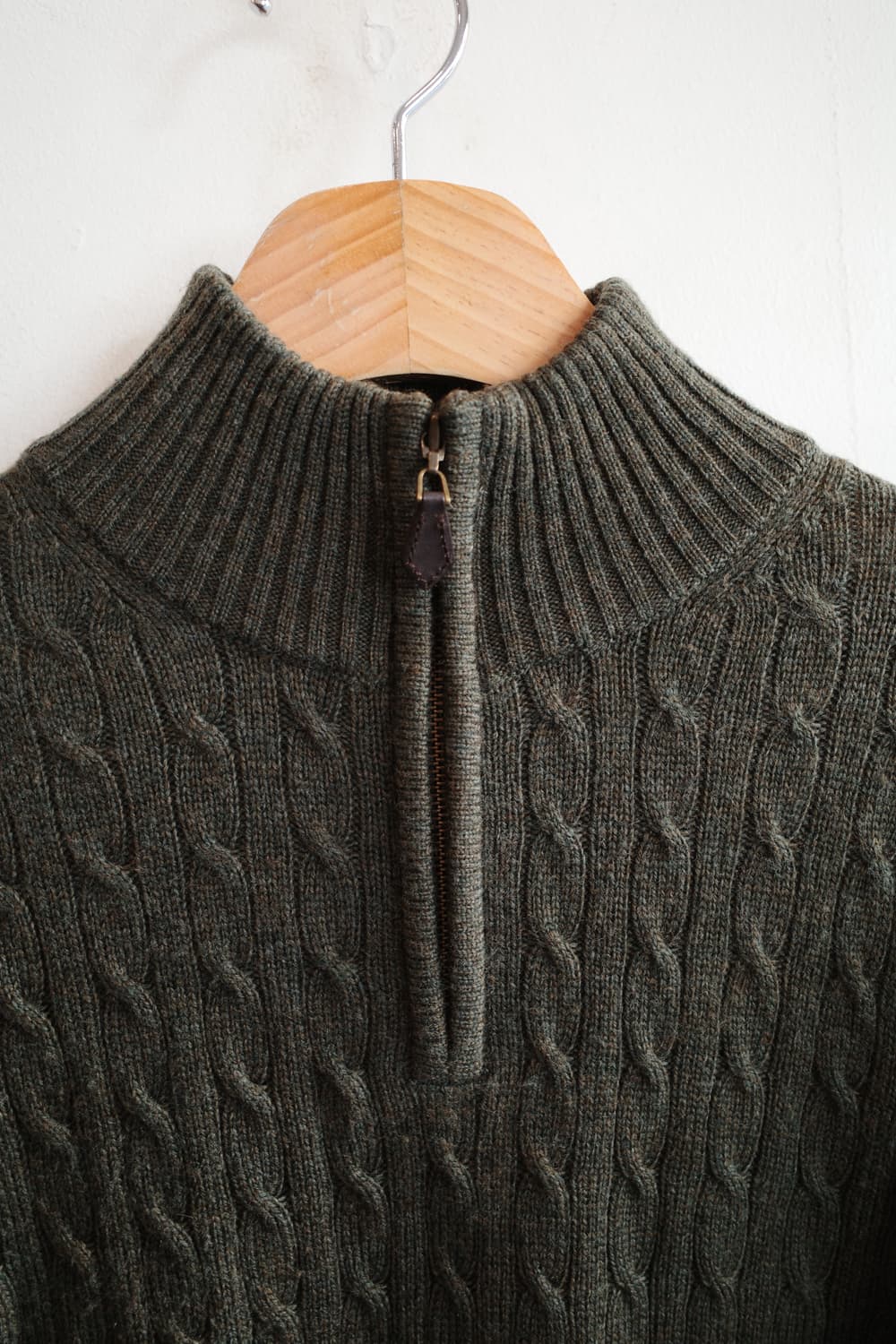 Brooks Brothers 브룩스 브라더스 하프넥 케이블니트   상품이미지4