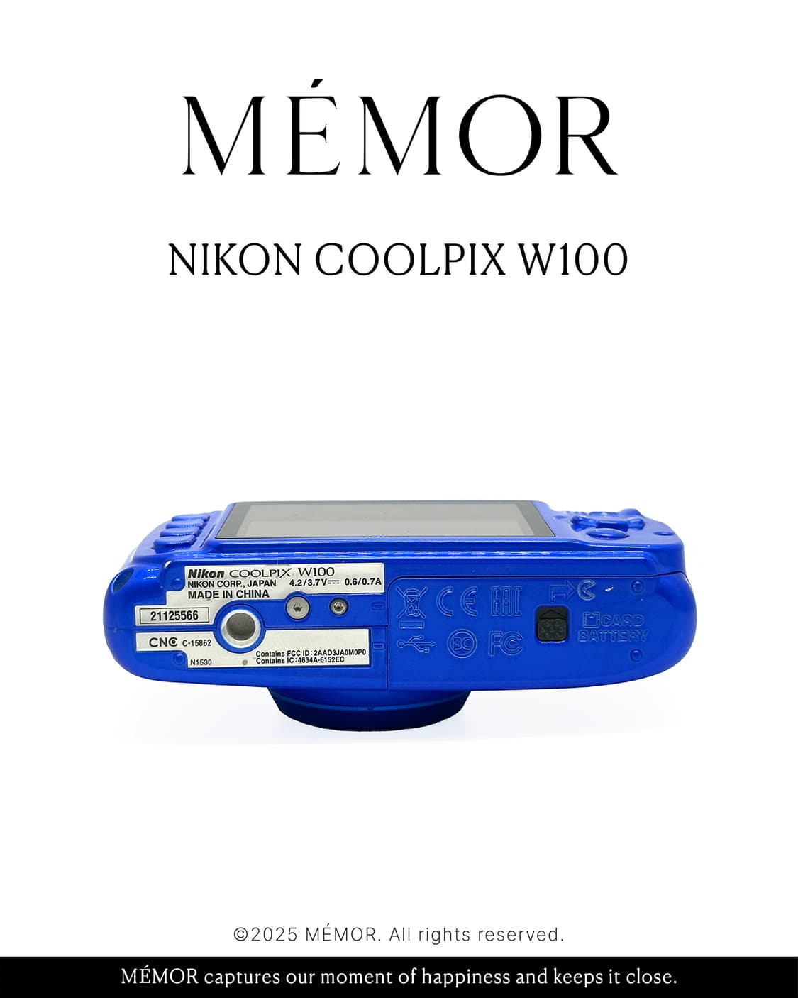 찰스엔터님사용/방수기능💦NIKON COOLPIX W100 니콘 디카 상품이미지4