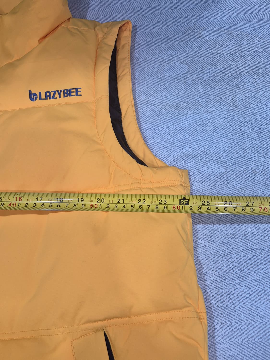 LAZYBEE 레이지비 스노우 스키 조끼 패딩 남성 100사이즈 상품이미지9