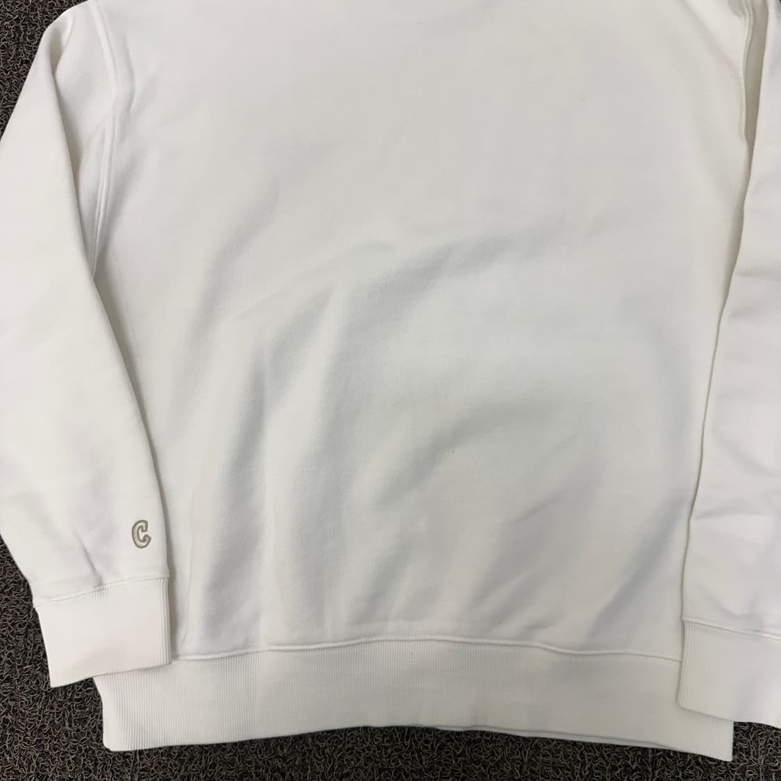 커버낫 맨투맨 아이보리 M 상품이미지7