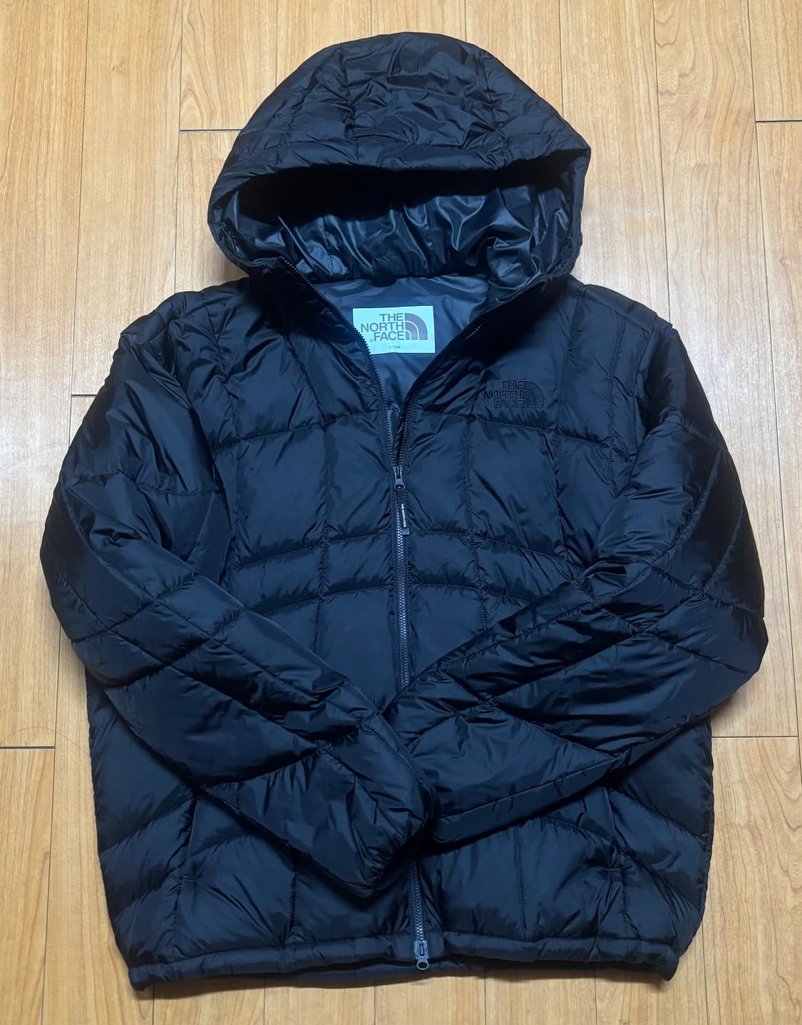 노스페이스 웨이브 LT 온자켓 블랙 경량패딩 L사이즈 상품이미지2