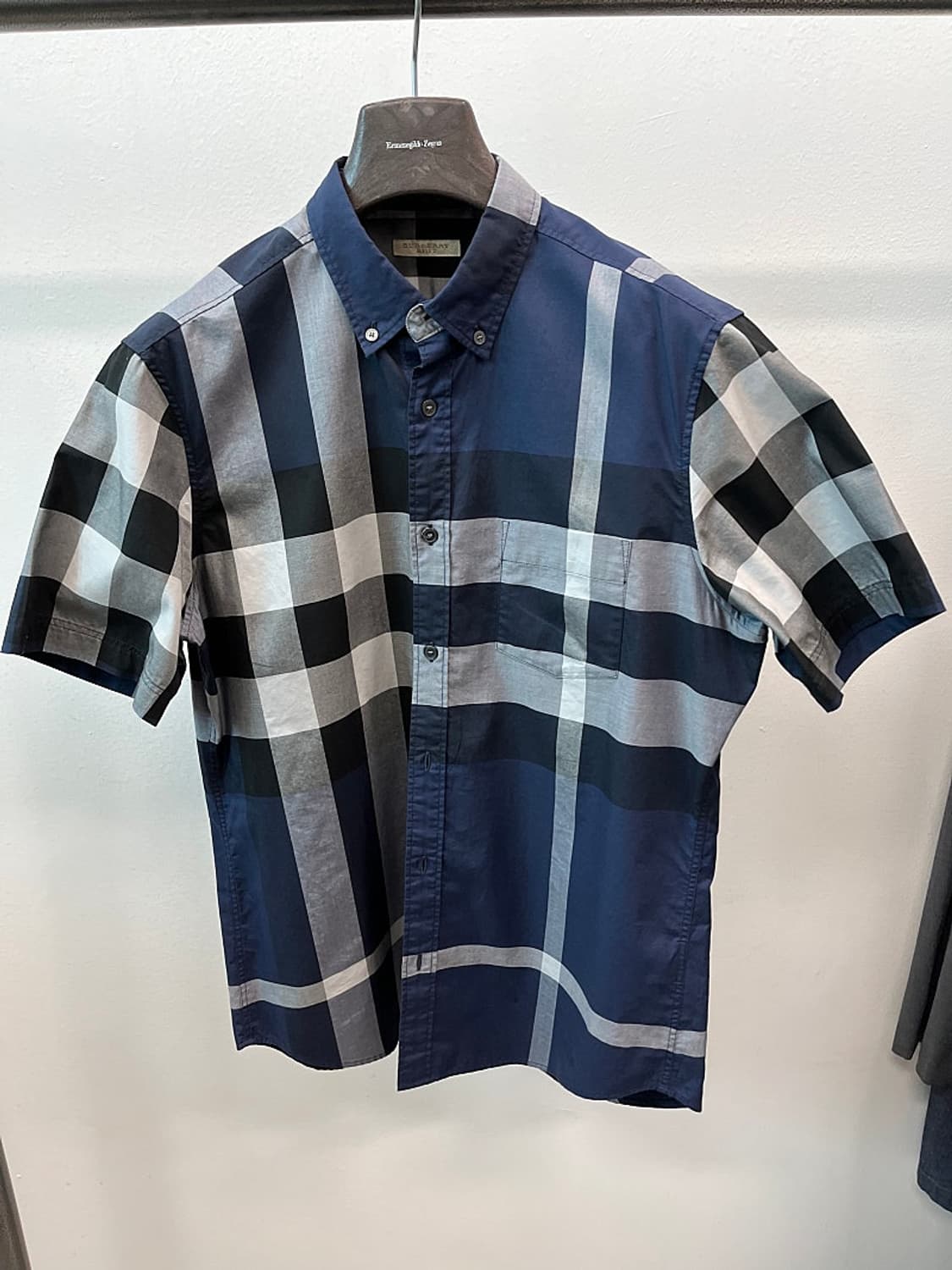 100) 버버리 반팔 체크셔츠  상품이미지2