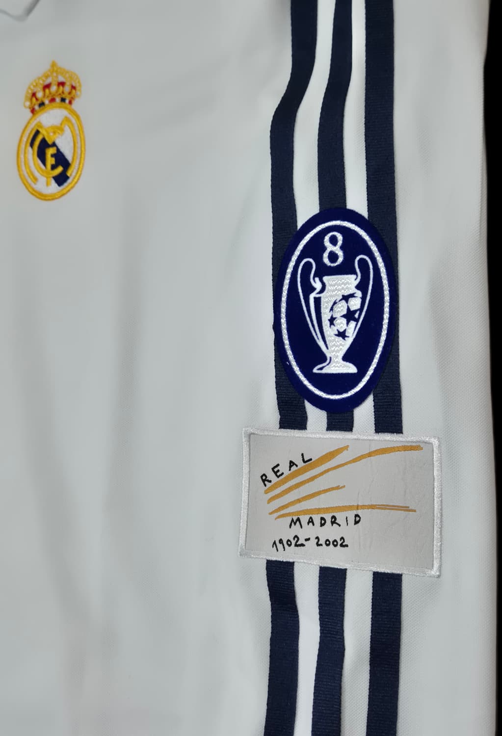 01-02 레알마드리드 홈 지네딘 지단 긴팔 유니폼 L사이즈 레플리카 상품이미지6