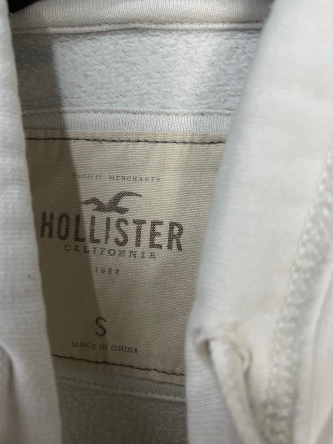 홀리스터 화이트 후드집업 H1183 상품이미지5