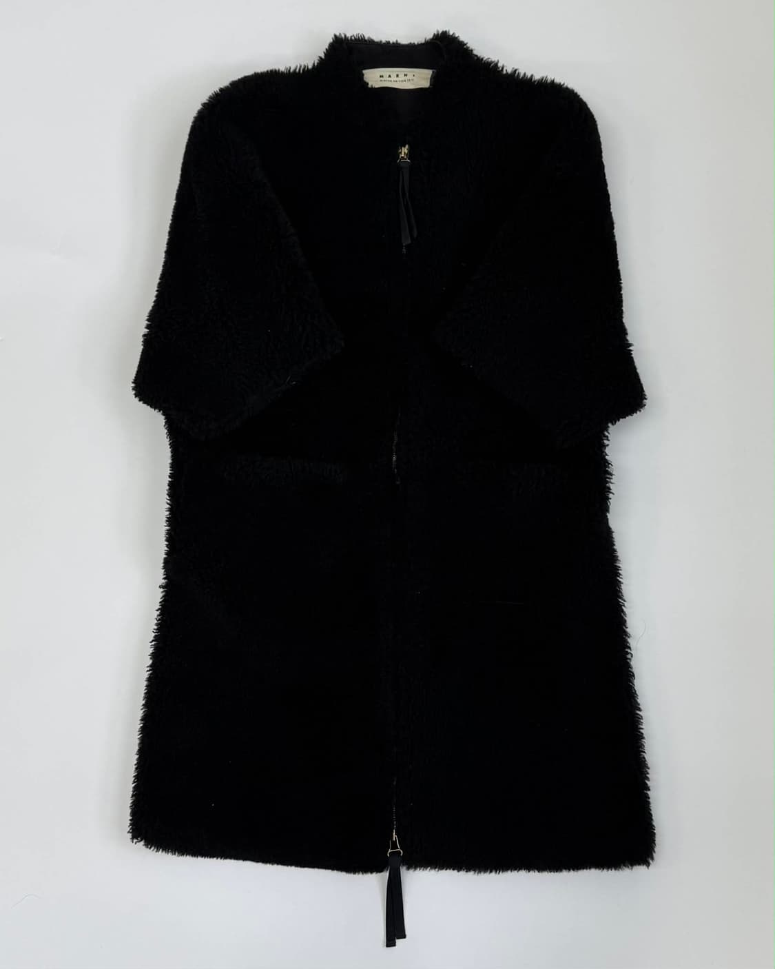 [38] 마르니 윈터 에디션 2012 램 시어링 집업 코트 매장판 상품이미지1