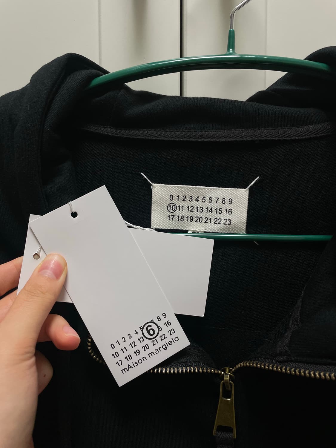 메종 마르지엘라 넘버링 후드집업 상품이미지3