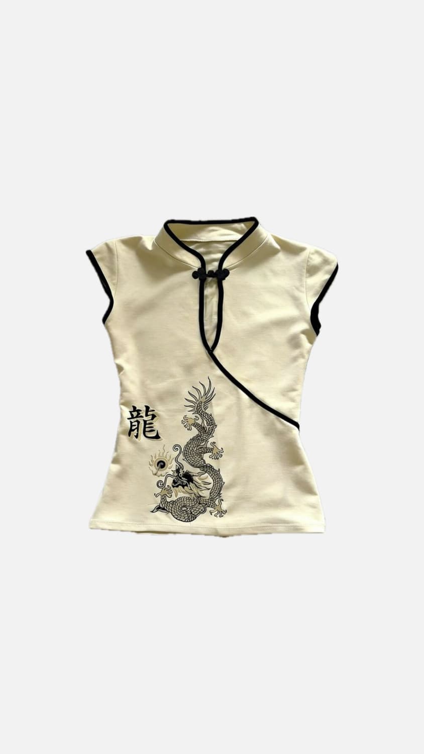 Vintage Oriental China Dragon T-Shirt 상품이미지2