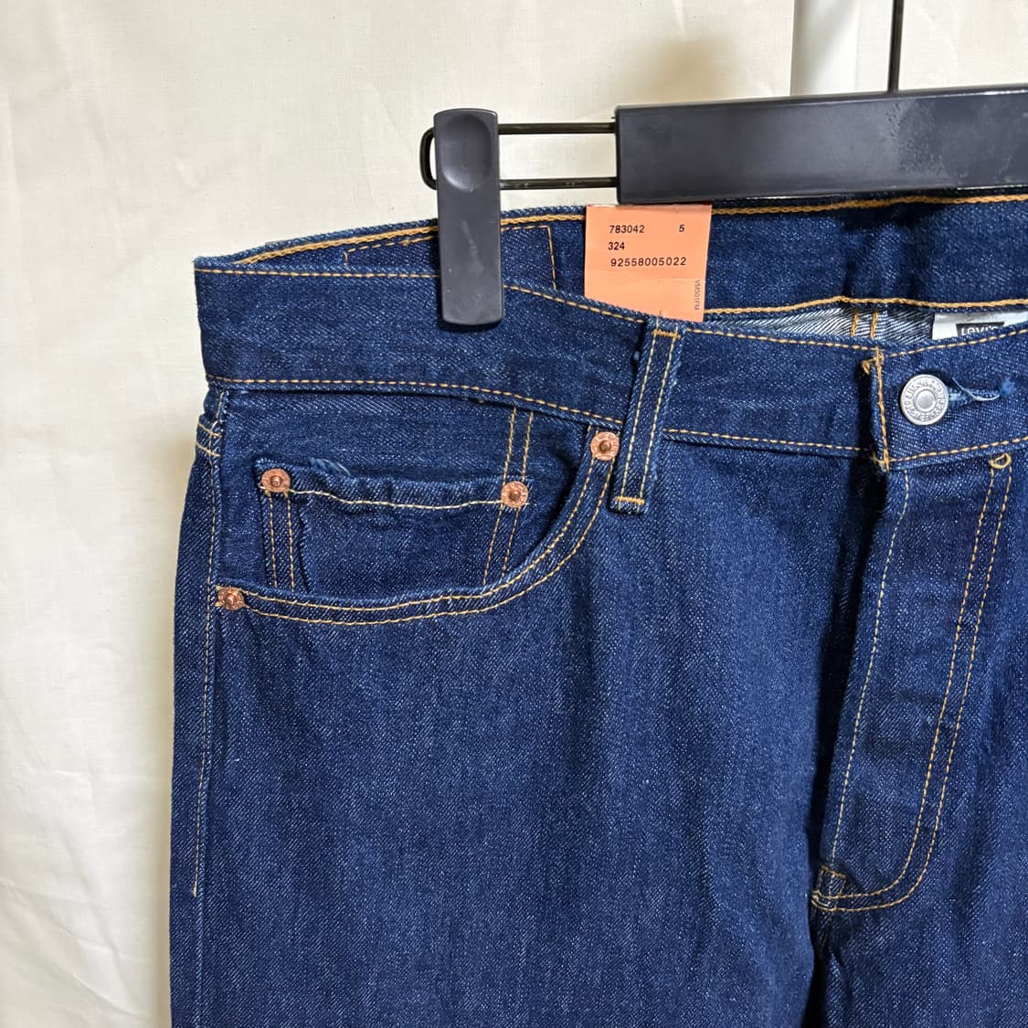 (새제품) 데드스탁 리바이스 501 프리슈렁크 생지데님 / W36,L30 상품이미지4