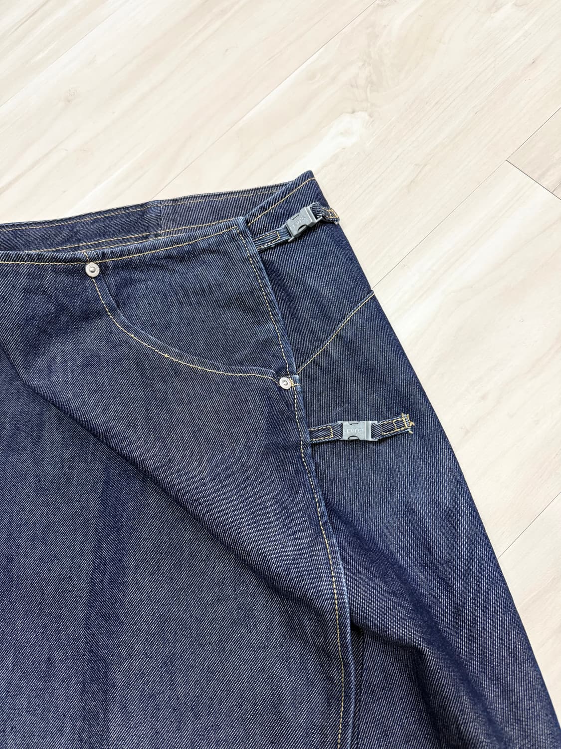 Levis engineered jean midi skirt 상품이미지2