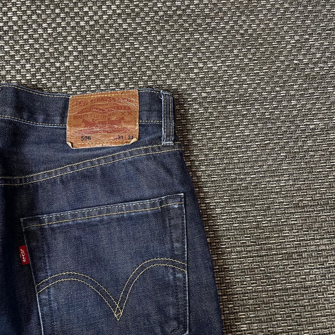 (31) 리바이스 506 31X34 진청 데님 팬츠 상품이미지7