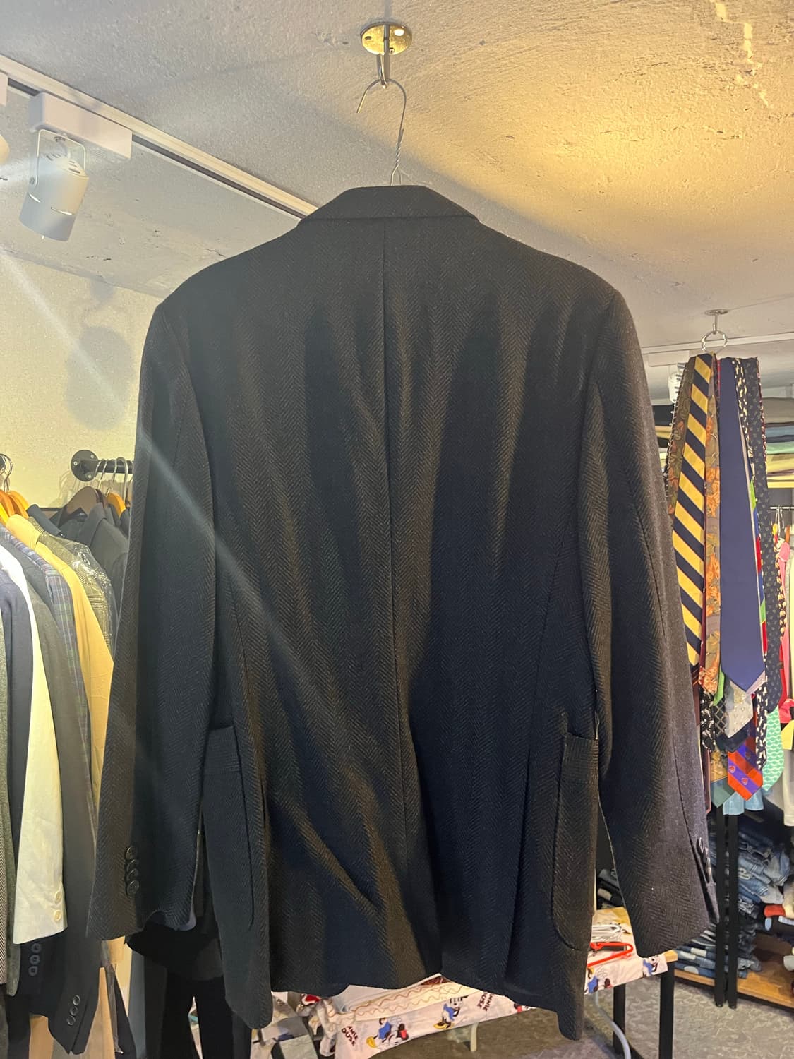 솔리드옴므 헤링본 울 블레이저 (48) 상품이미지2