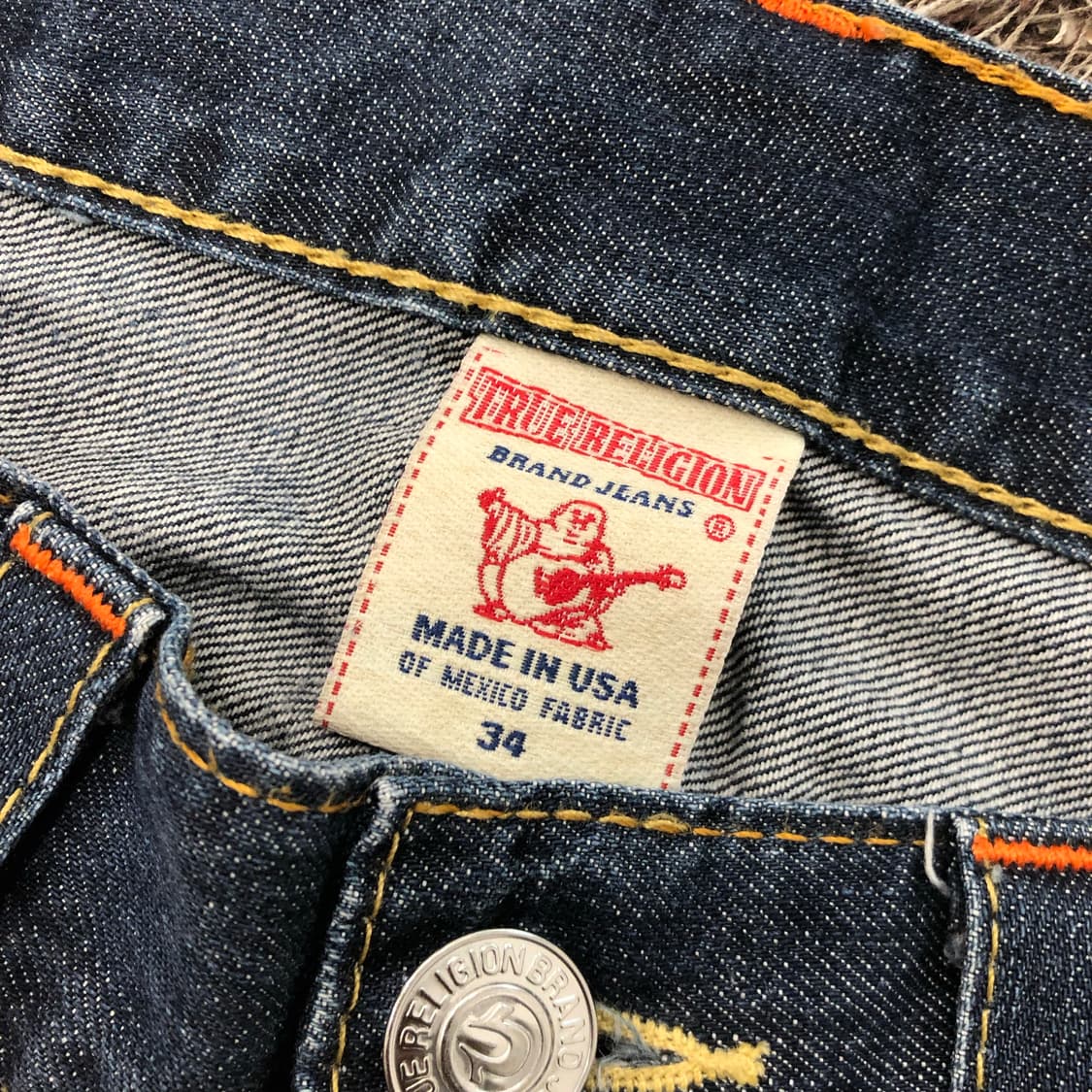 트루릴리전 부츠컷 워싱 데님 팬츠 상품이미지7