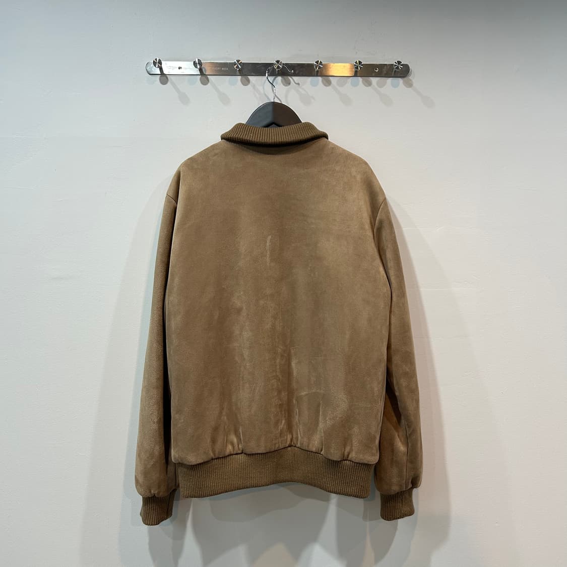 카멜 스웨이드 봄버 자켓 상품이미지6