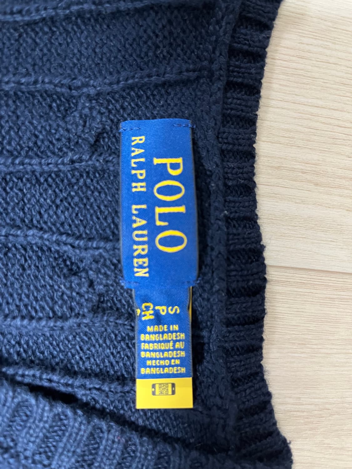 폴로 랄프로렌 MAN 꽈배기 니트 베스트 ( S사이즈) 상품이미지4