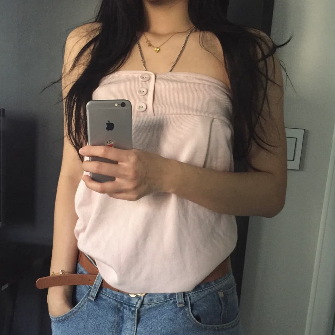 snidel 모리걸 하구미 오네갸루 쓰리버튼 상품이미지2