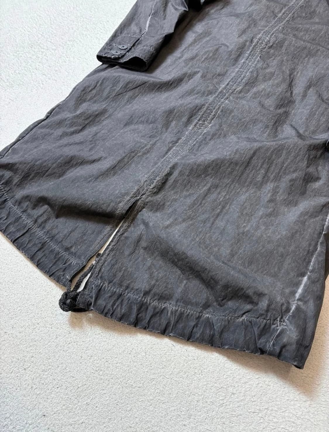 트랜짓 피그먼트다잉 피쉬테일 코트 PN7668 상품이미지8