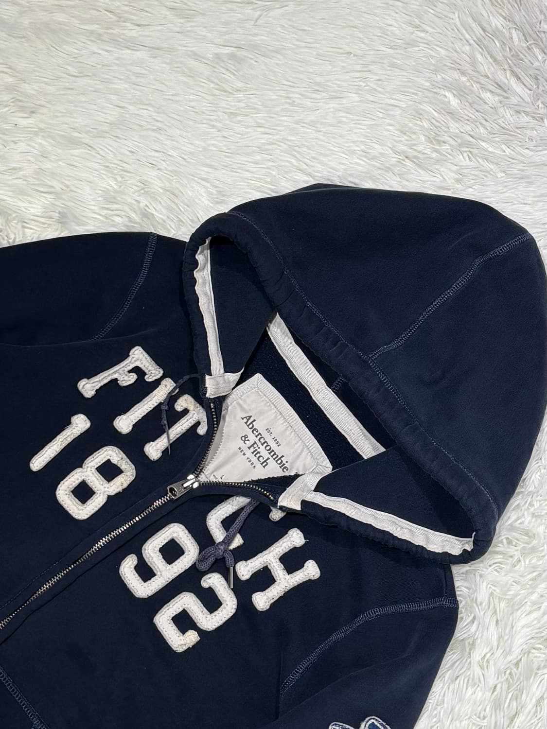 아베크롬비 빅로고 투웨이 후드집업 상품이미지4