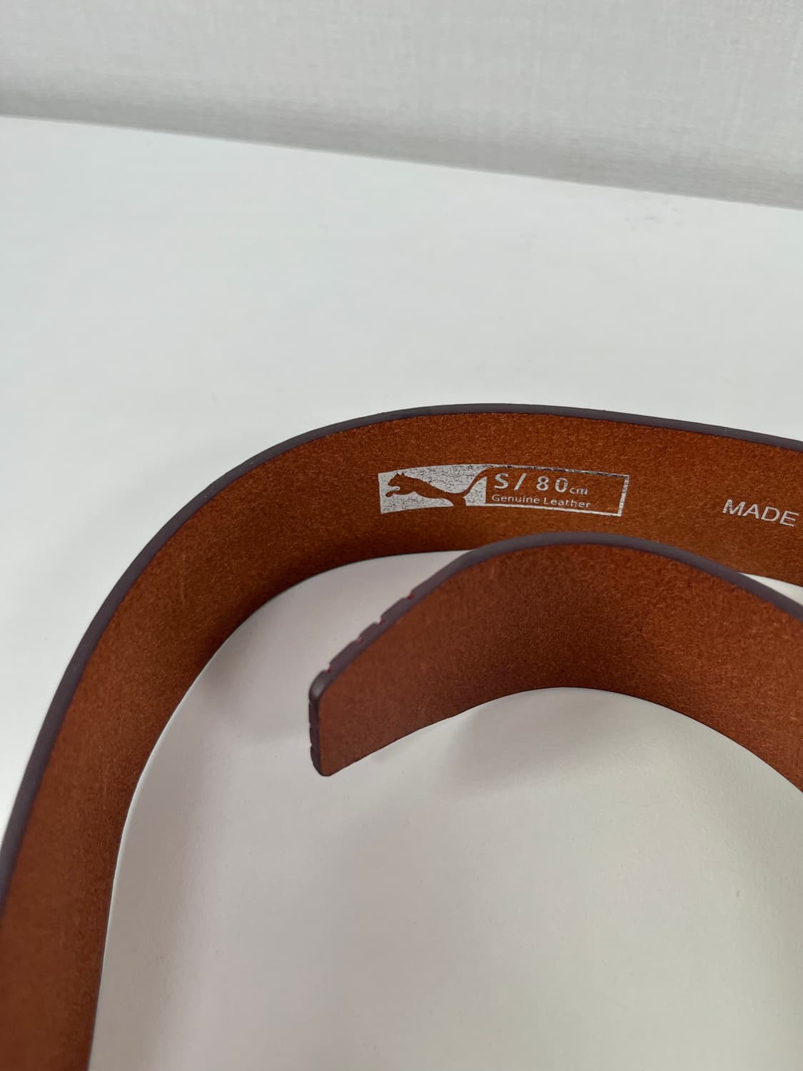 푸마 가죽 벨트 상품이미지4