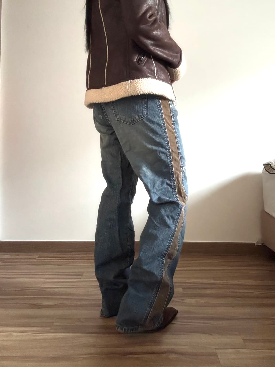 그런지 데님 팬츠 상품이미지2