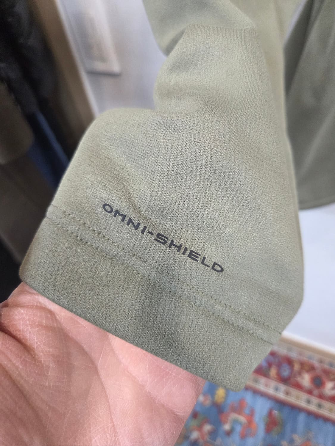 컬럼비아 아웃쉴드 안감플리스 풀집후드티 L 상품이미지3