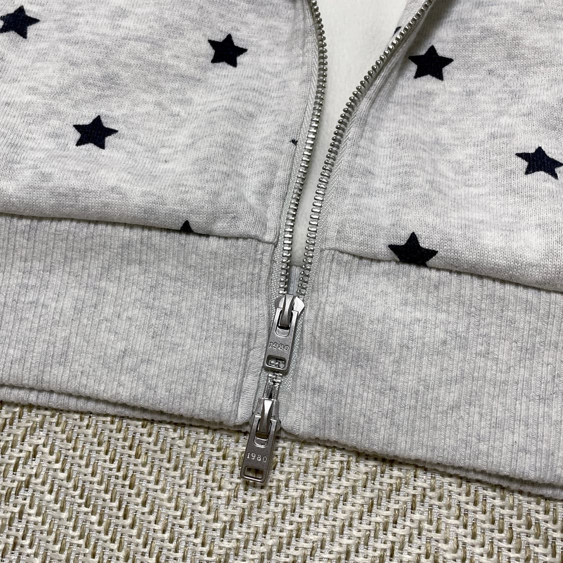 w.management 별패턴 투웨이 기모집업 상품이미지5