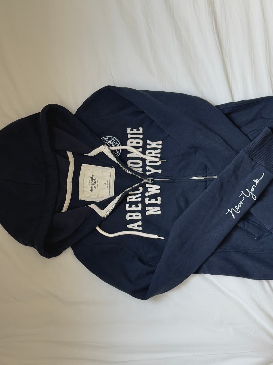 아베크롬비 네이비 후드집업 상품이미지3