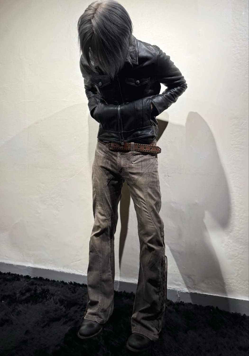 Tornado Mart Lace-up Detail Bootcut Pant 상품이미지6