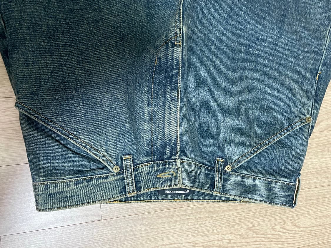 해칭룸 커브진 빈티지블루 Curve Jeans Vintage Blue 상품이미지3