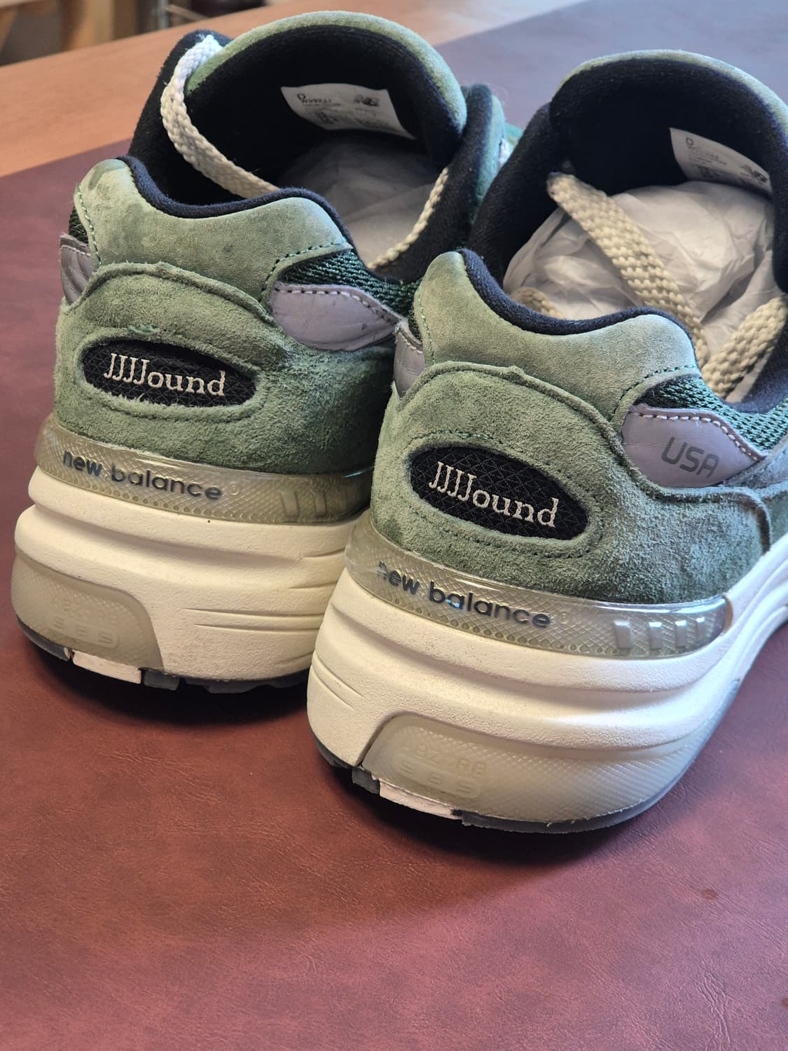 240 뉴발란스 xJJJ 자운드992 메이드인 USA 모시그린 상품이미지3