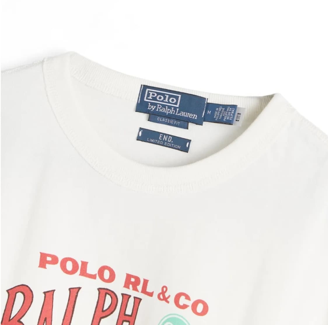 S 미개봉) 폴로 랄프로렌 X 엔드 피싱 반팔 티셔츠 체감 M L 100 상품이미지6