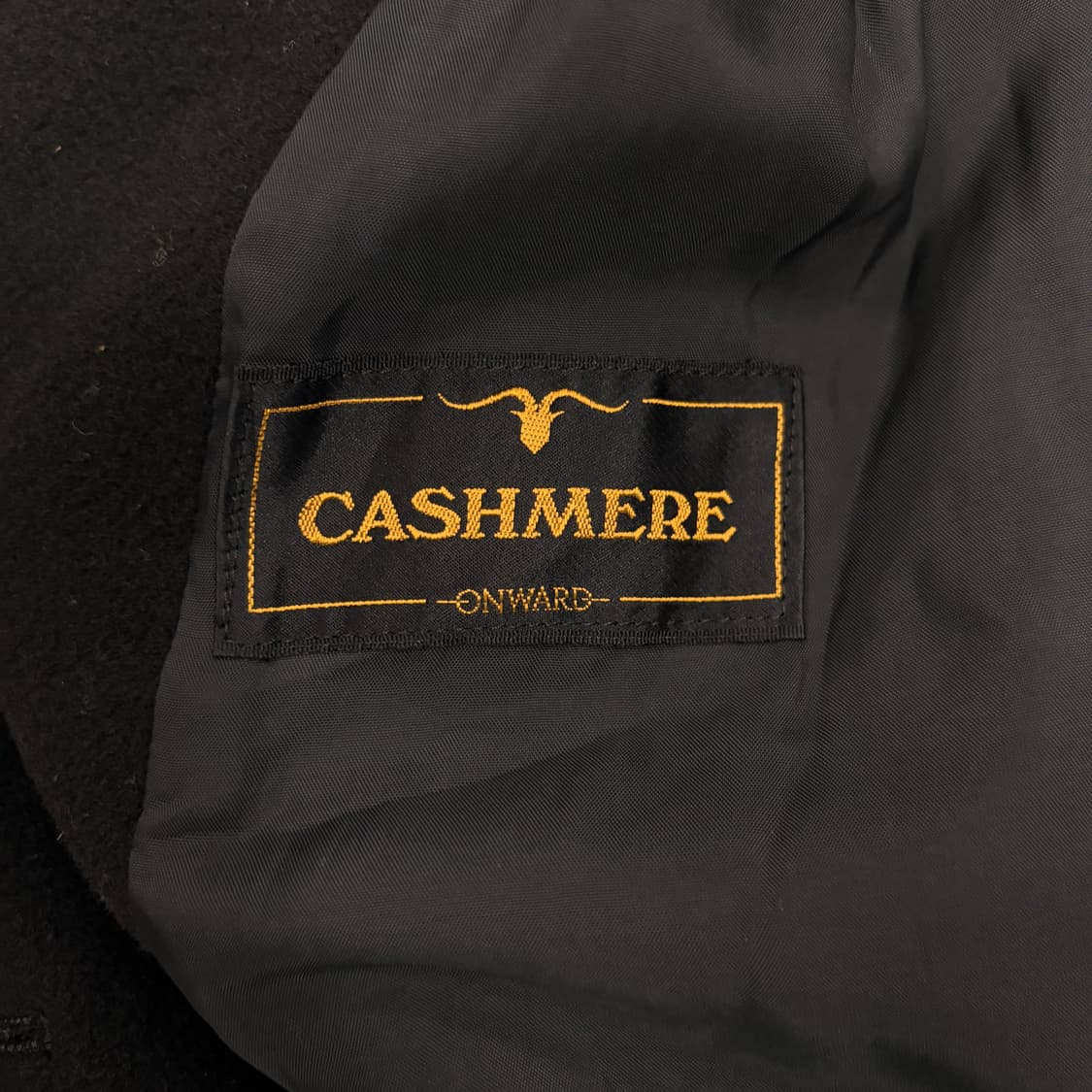 마듀슨 블랙 울 캐시미어 코트 v1067 상품이미지6