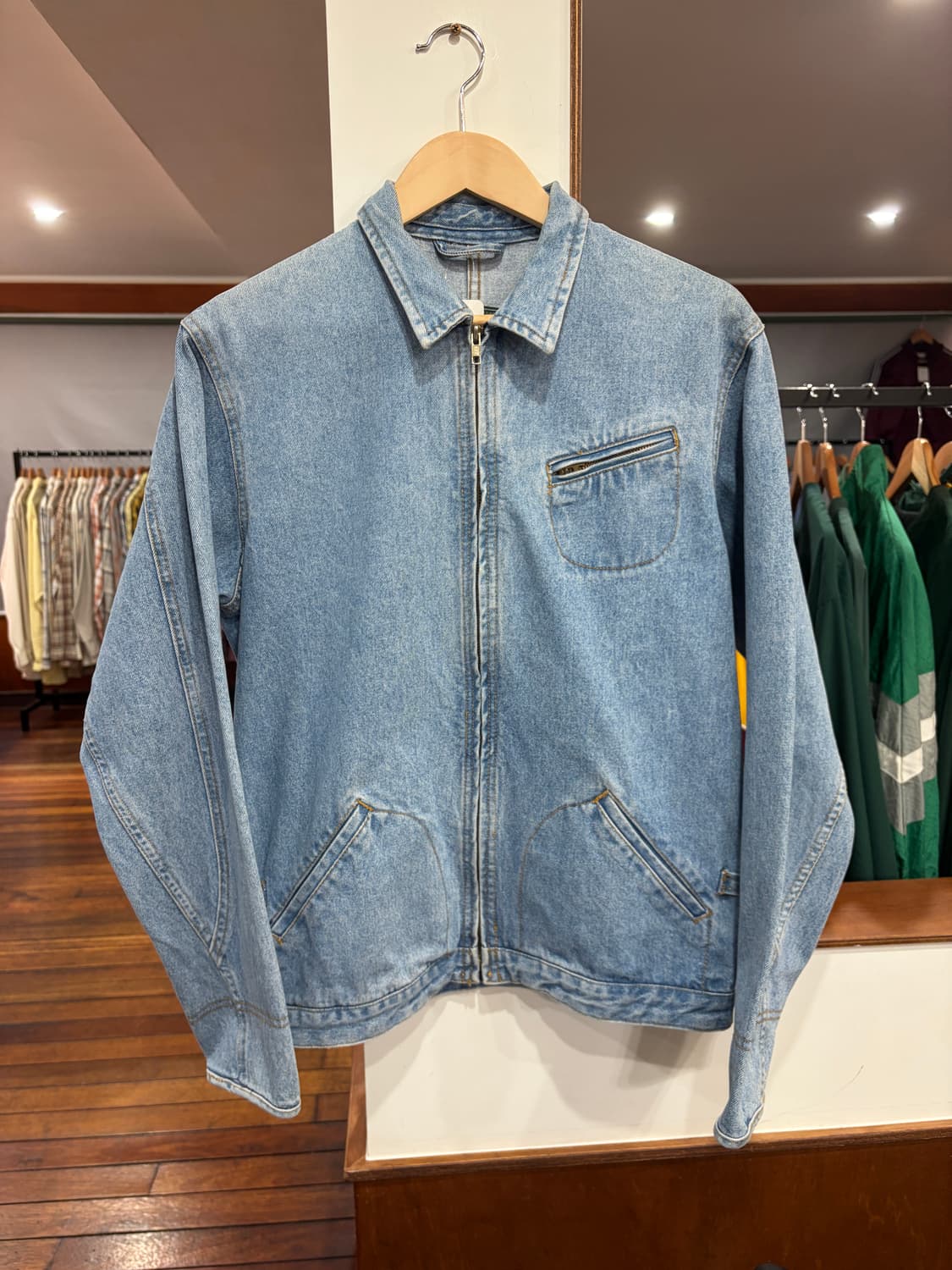 폴로 컨트리 하프벨트 데님 자켓 상품이미지1