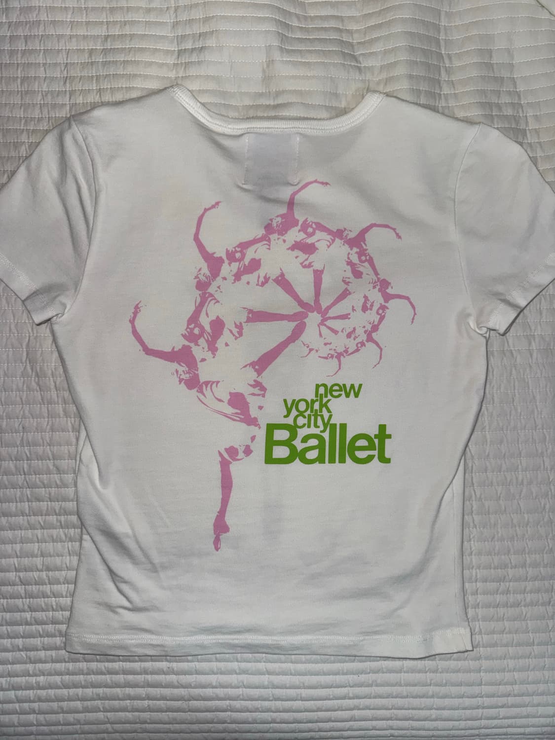 헤븐 바이 마크제이콥스 샌디 리앙 베이비 티셔츠 뉴욕발레 화이트 XS 상품이미지2