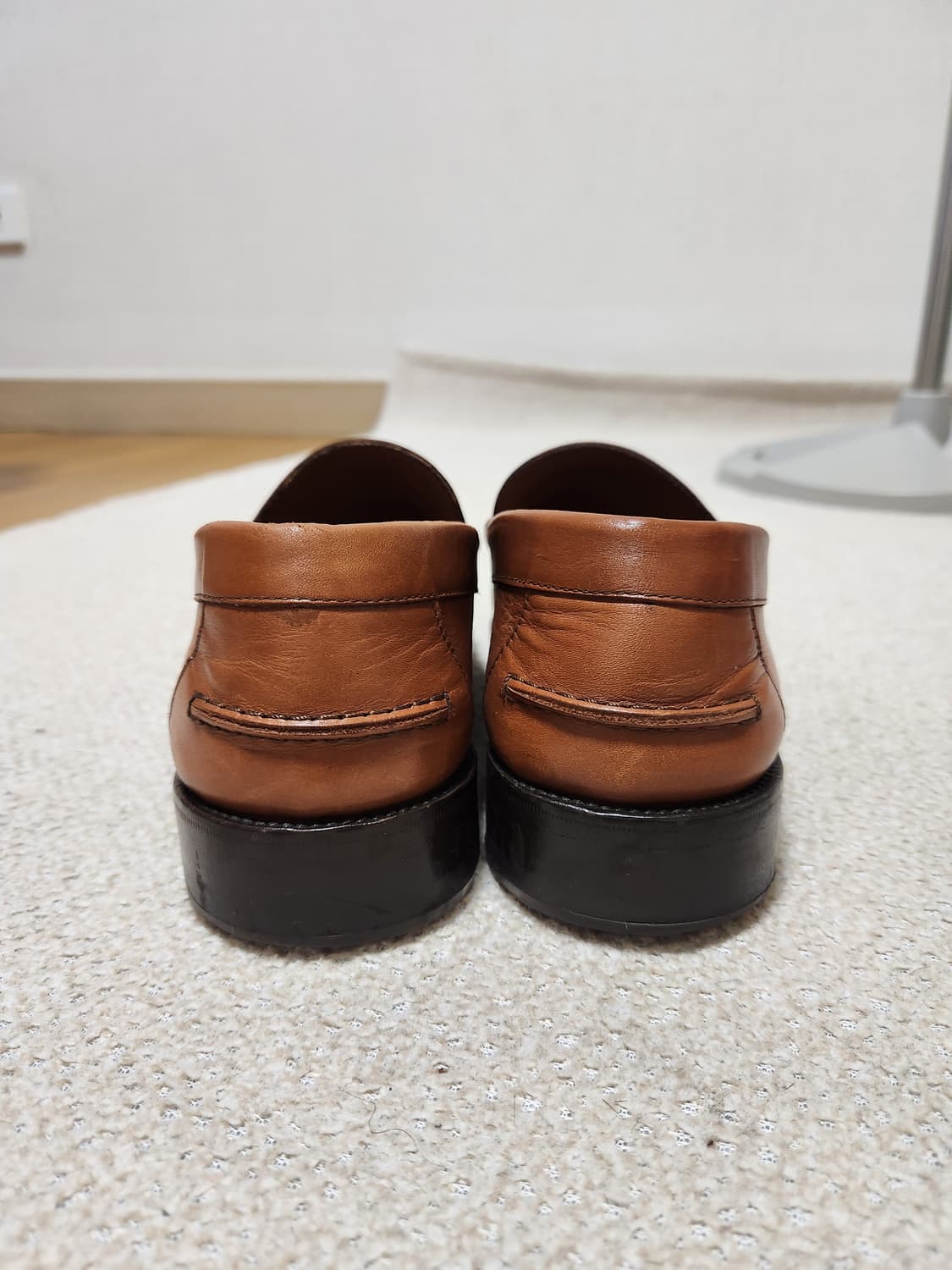 A.P.C 아페쎄 브라운 레더 페니 로퍼 41(260ㅣ 상품이미지3