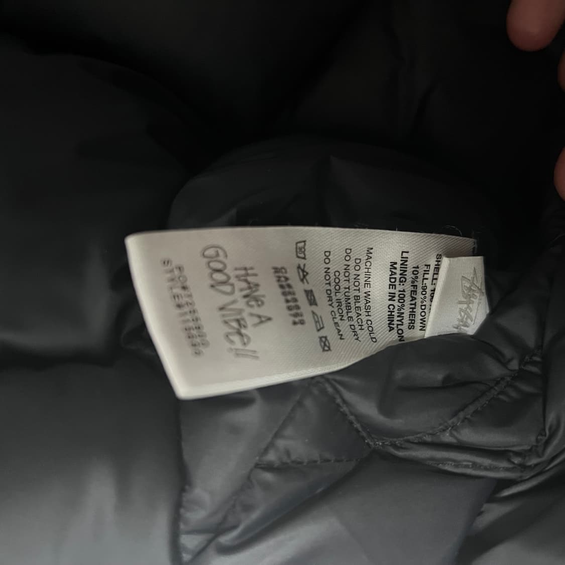 스투시 리버시블 퀼티드 카우하이드 패디드 베스트 M 상품이미지5