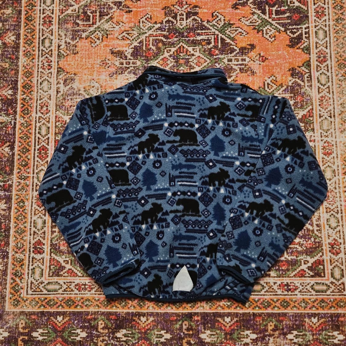 90s 엘엘빈 플리스 스냅티 / 초레어 상품이미지6