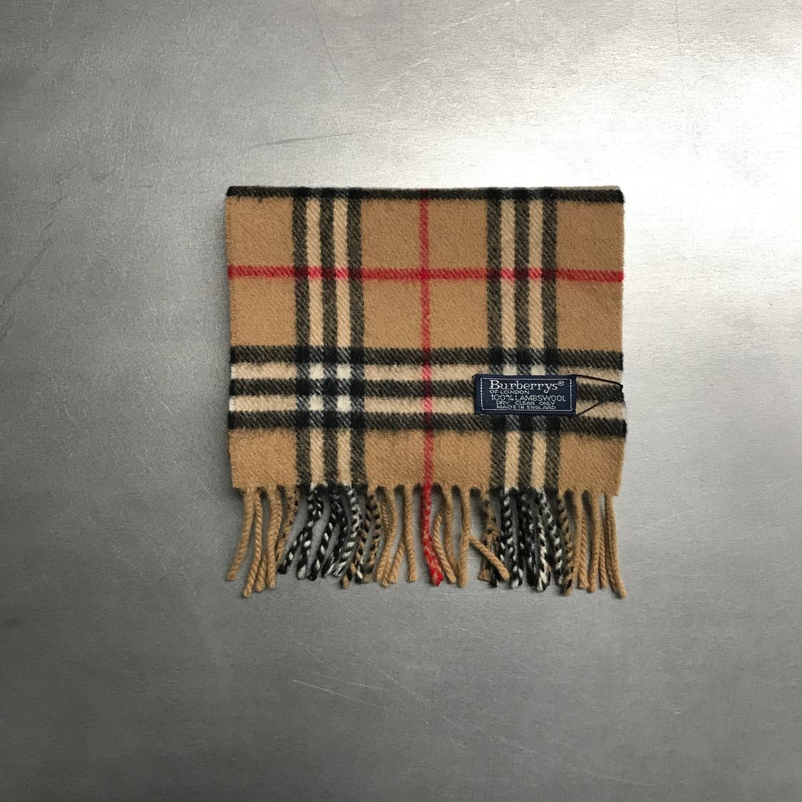 버버리 정품 램스울 머플러 베이지 상품이미지2