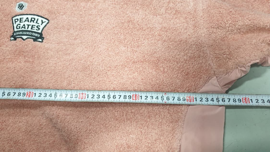 파리게이츠 핑크 플리스 하프넥 풀오버2사이즈 상품이미지4