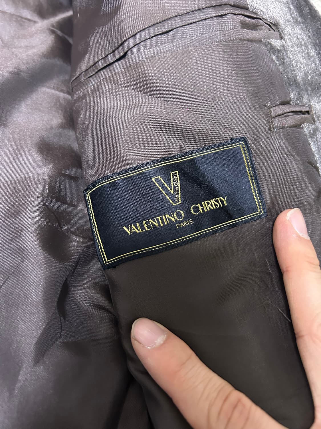 일제 브라운 울 블레이저 105~110 상품이미지3